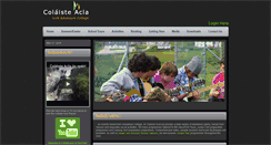 Desktop Screenshot of colaisteacla.com